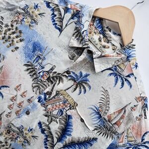 Batik Bay Hawaiian Short Sleeve Men's Shirt XL Easy Care